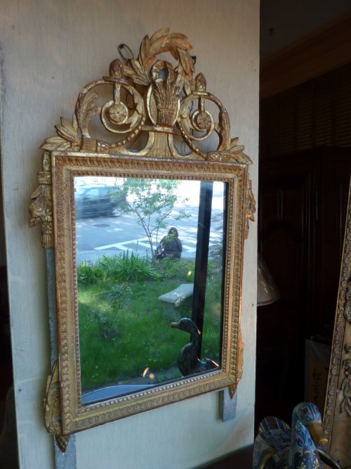 LXVI Carved Mirror