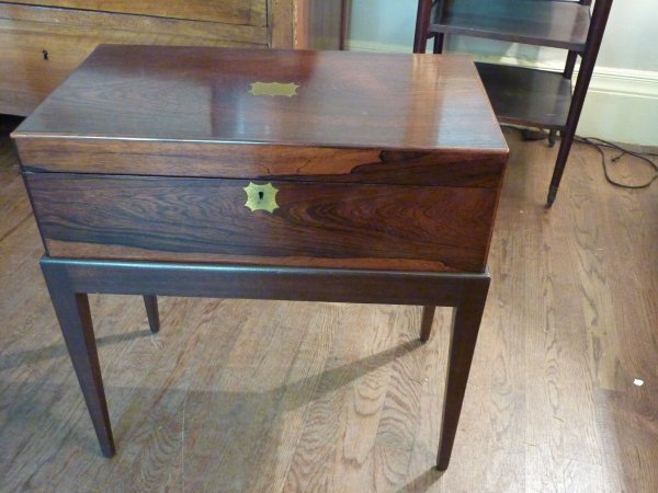 Rosewood Box on Stand
