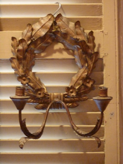 Tole Sconces