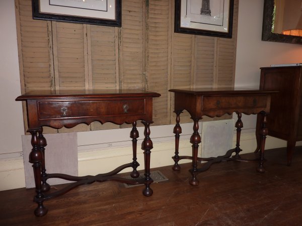 Pair of Jacobean Style Tables