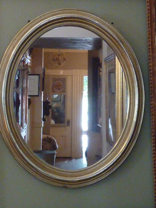 Small Oval Mirror