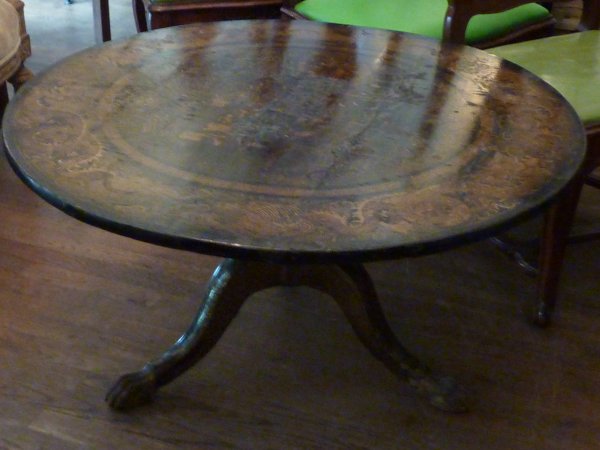 Chinese Export Laquer Table