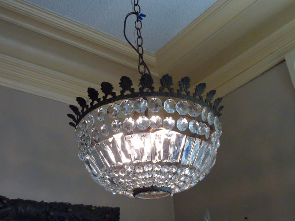 Basket Shape Crystal Light