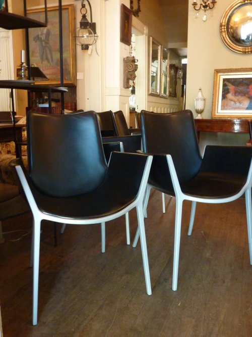 Eight Cassina Dining Chairs