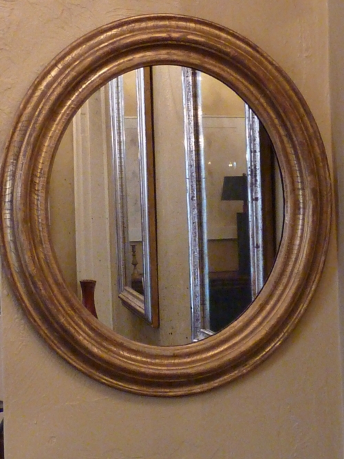 Oval Giltwd Mirror