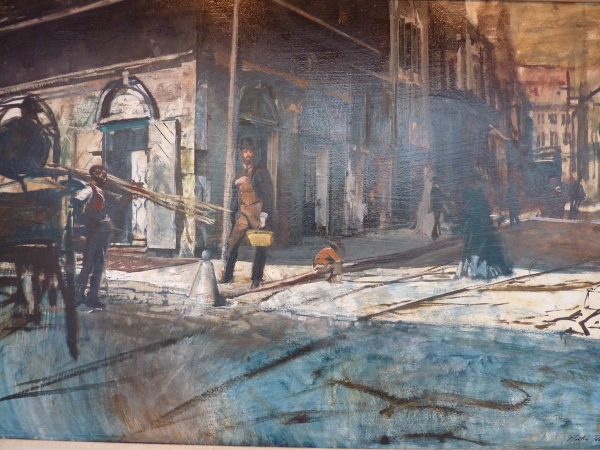 Morton Roberts Painting of New Orleans