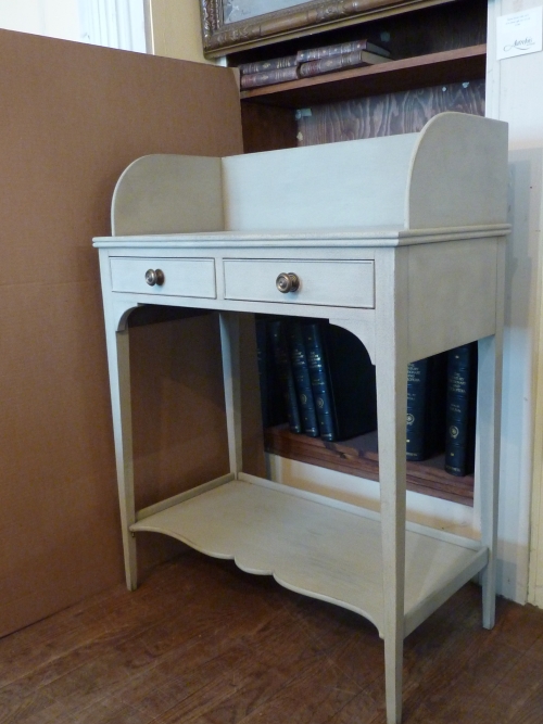 Vintage Whitewashed Washstand