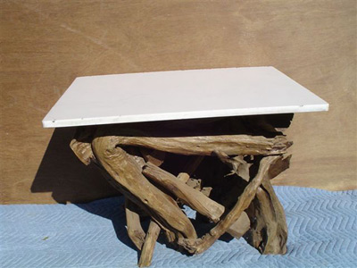 driftwood table