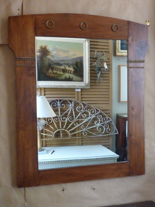Vintage Biedermeier Style Mirror