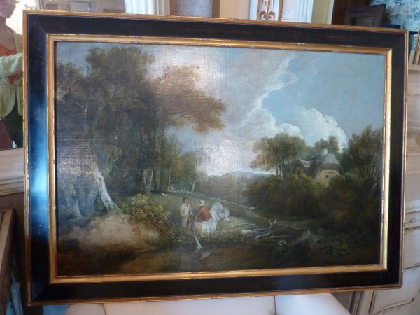 Antique Oil from School of Geo. Moreland