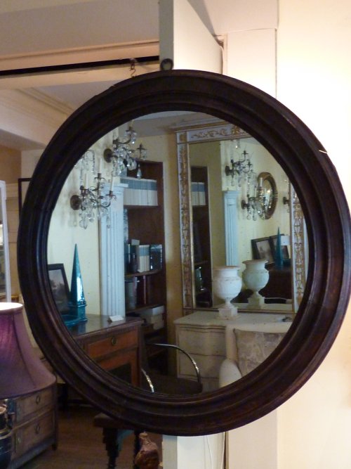 18th Century Italian Round Mirror