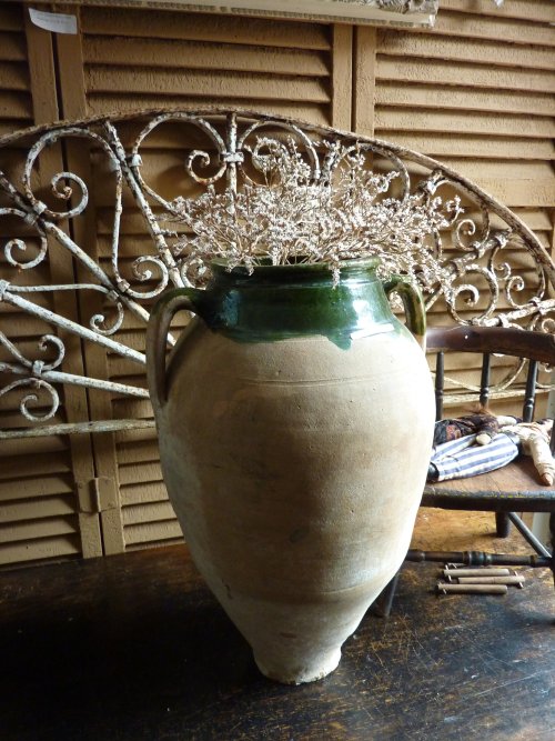 Vintage Italian Ceramic Garden Pot
