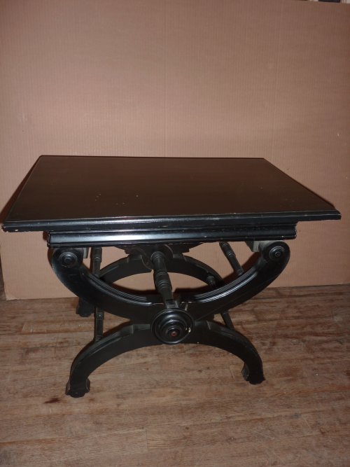 Aesthetic Movement Adjustable Piano Bench