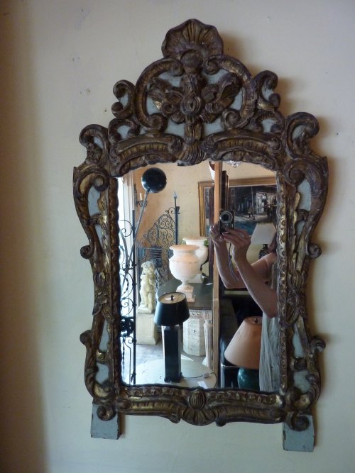 Regence Mirror, Est. Geo. Gravert