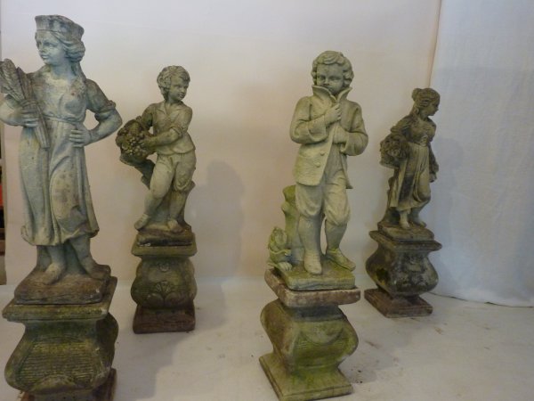 Four Seasons Garden Statues