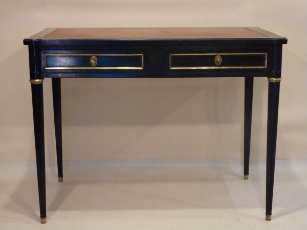 Louis XVI Style Ebonized Desk