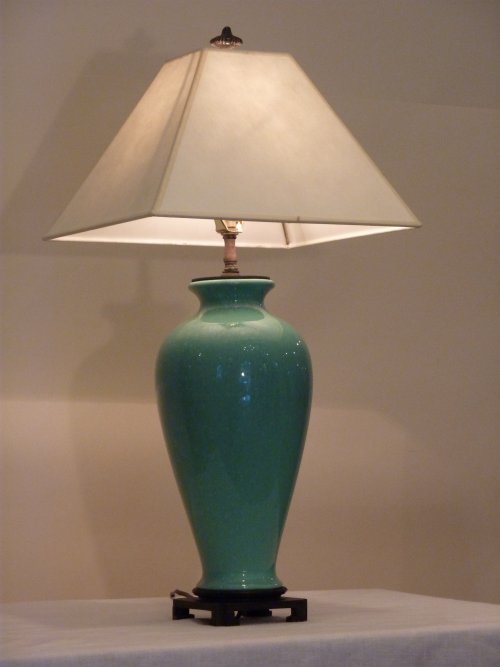 Modern Sea Green Lamp