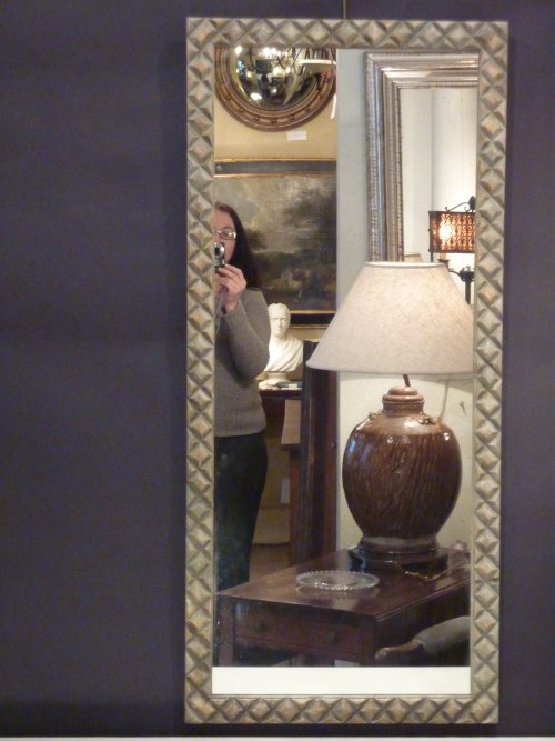 Folky Criss Cross Mirror