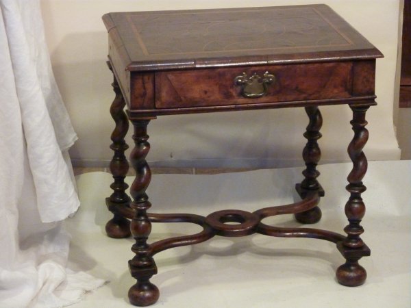 William and Mary Oyster Veneer Table