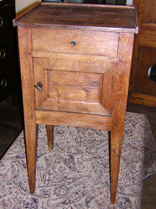 18th century French oak nightstand
