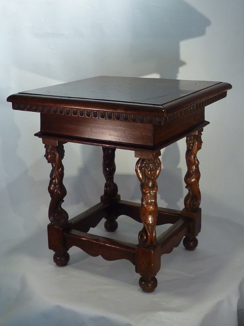 Renaissance Style Square Table
