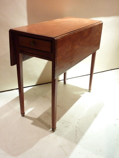Satinwood Drop Leaf Table