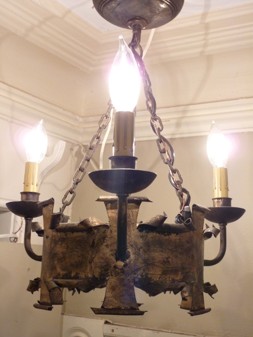 Small Iron Circle Light