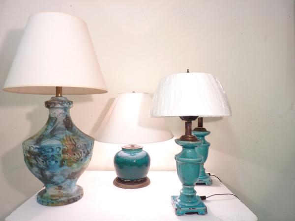 Turquoise Lamps