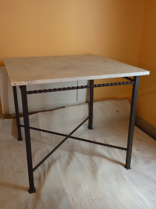 Modern Iron End Table