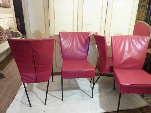 Four Gijs Papavoine Sidechairs