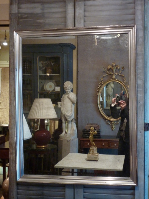 Large Silverleaf Mirror