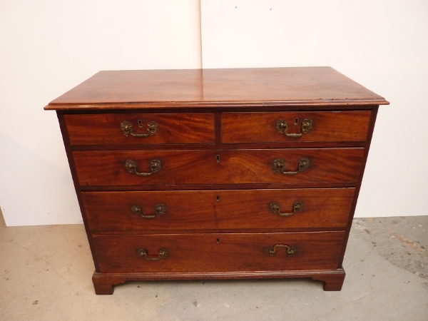 English Mahogany Chest