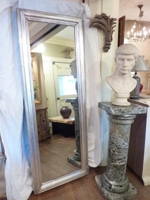 Floor Length Silverleaf Mirror