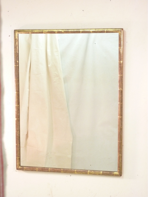 Minimalist Giltwood Mirror