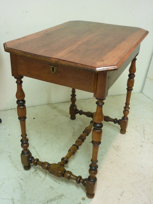 19th C French Walnut Table