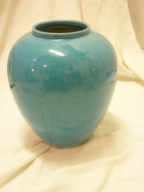 Turquoise Ceramic Vase