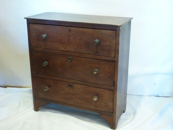 19th Century Hardwood Chest Drawers
