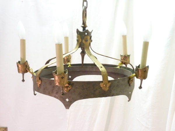 Arts and Crafts Chandelier