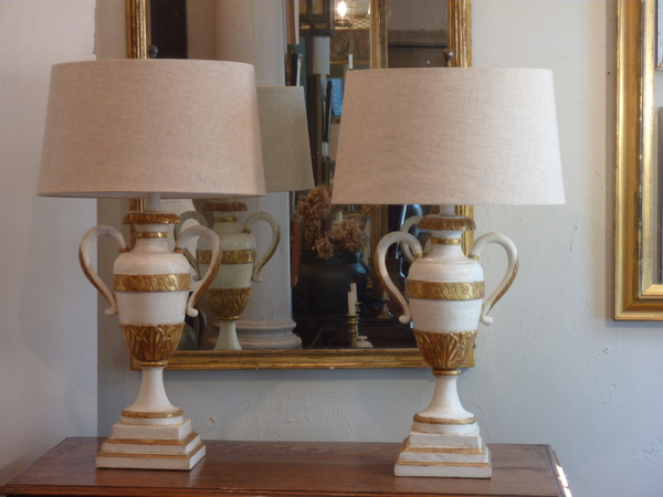 19th Century Italian Vasetti Lamps
