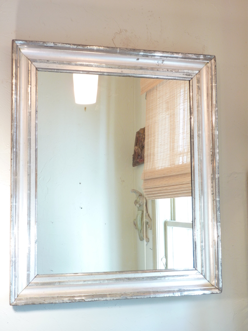 Two Tone Silverleaf Mirror