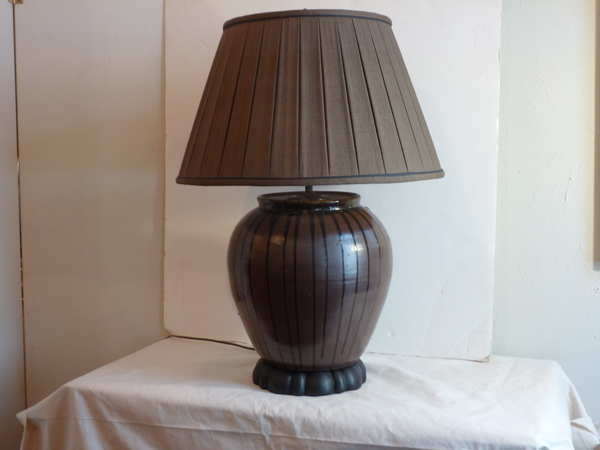 Japanese Ceramic Lamp