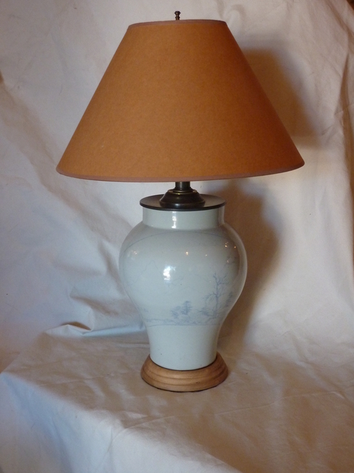 Korean Porcelain Lamp
