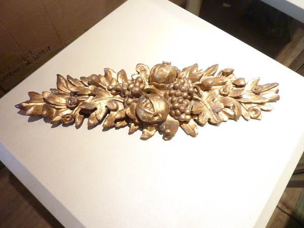 19th Century Carved Giltwood Sopraporta