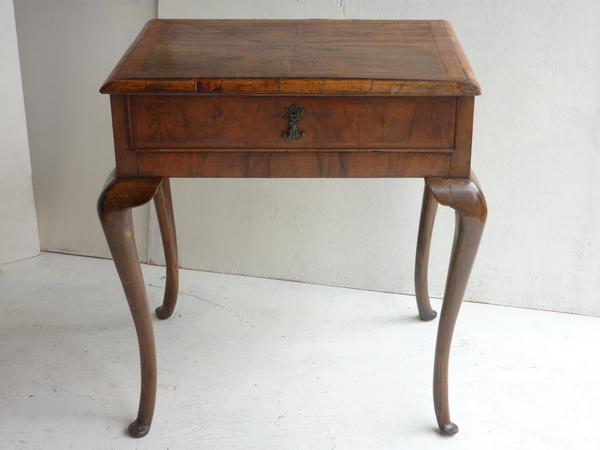 Northern Italian Walnut End Table