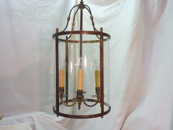Lantern with Curved Glass