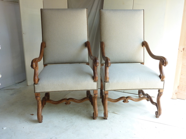 Pair Louis XIV Fauteuils