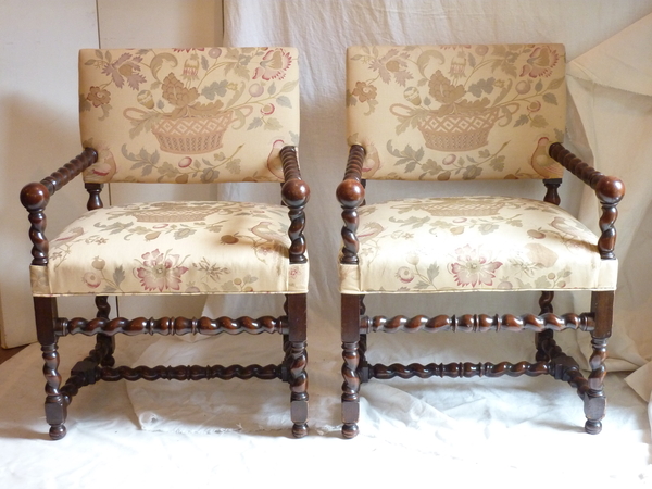 Barley Twist Armchairs