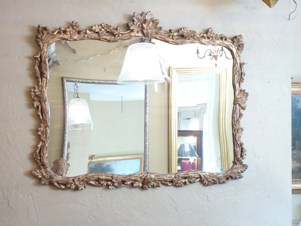 Rococo Giltwood Mirror