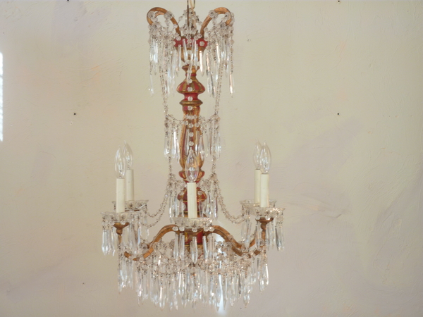 19th Century Italian Empire Chandelier