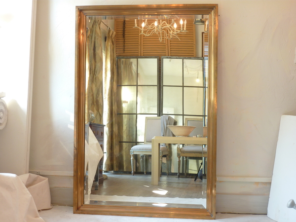 Large Modern Bistro Mirror